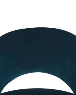 Beliani Tuoli Sametti Merensininen 2 Kpl Vivian Best