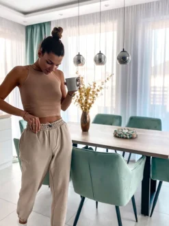 Beliani Tuoli Sametti Mintunvihrea 2 Kpl Jasmin Cheap