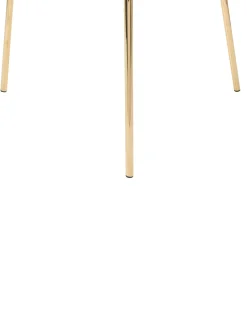 Beliani Tuoli Sametti Musta/Kulta 2 Kpl Boonville Clearance