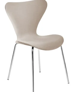 Beliani Tuoli Sametti Ruskeanharmaa/Hopea 2 Kpl Boonville Fashion