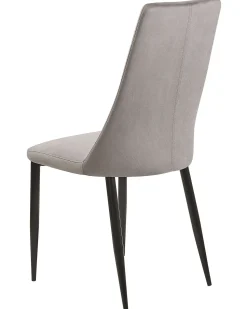 Beliani Tuoli Sametti Tummanharmaa 2 Kpl Clayton Outlet