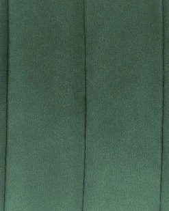 Beliani Tuoli Sametti Tummanvihrea 2 Kpl Sanilac New