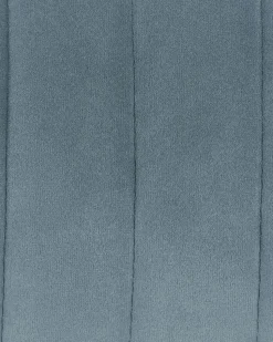 Beliani Tuoli Sametti Vaaleansininen 2 Kpl Sanilac Best Sale