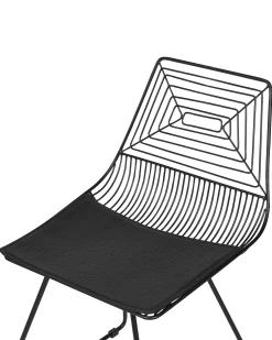 Beliani Tuoli Teras Musta 2 Kpl Beatty Flash Sale