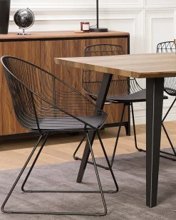 Beliani Tuoli Teras Musta 2 Kpl Harlan Store