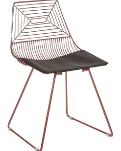 Beliani Tuoli Teras Ruusukulta 2 Kpl Beatty Hot