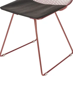 Beliani Tuoli Teras Ruusukulta 2 Kpl Beatty Hot