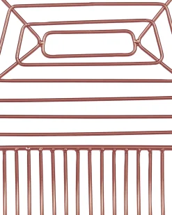 Beliani Tuoli Teras Ruusukulta 2 Kpl Beatty Hot