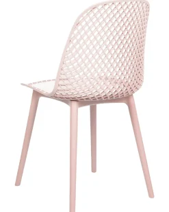 Beliani Tuoli Vaaleanpunainen 4 Kpl Emory Cheap
