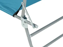 Beliani Turkoosi Teraksinen Aurinkotuoli Katoksella Foligno Best