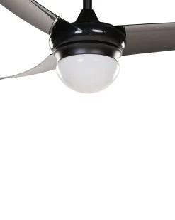 Beliani Tuuletinvalaisin Rauta Musta Jiboa Discount