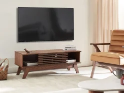 Beliani Tv-Taso 4 Hyllya Tumma Puu Toledo Sale