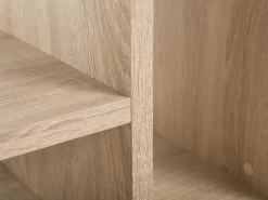 Beliani Tv-Taso 5 Hyllya Vaalea Puu Cordoba New