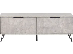 Beliani Tv-Taso 2 Kaappia Harmaa/Musta Halston Cheap