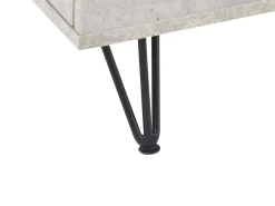 Beliani Tv-Taso 2 Kaappia Harmaa/Musta Halston Cheap