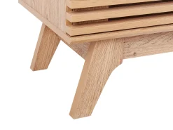 Beliani Tv-Taso 2 Kaappia Laatikko Vaalea Puu Detroit Sale