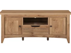 Beliani Tv-Taso 2 Kaappia Laatikko Vaalea Puu Agora Fashion