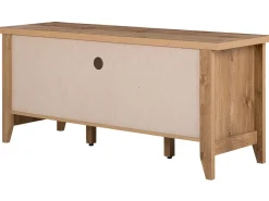 Beliani Tv-Taso 2 Kaappia Laatikko Vaalea Puu Agora Fashion