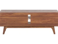 Beliani Tv-Taso 2 Kaappia Tumma Puu/Valkoinen Rochester Hot