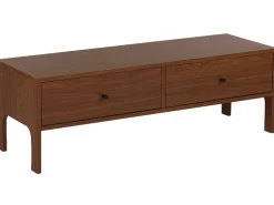 Beliani Tv-Taso 2 Laatikkoa Tumma Puu Corina Sale