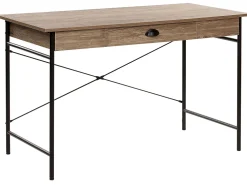 Beliani Tyohuonesetti 2 Osaa Tumma Puu/Musta Foster/Casco Best