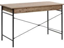 Beliani Tyohuonesetti 2 Osaa Tumma Puu/Musta Foster/Casco Best