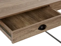 Beliani Tyohuonesetti 2 Osaa Tumma Puu/Musta Foster/Casco Best