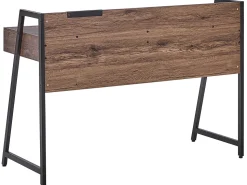 Beliani Tyohuonesetti 2 Osaa Tumma Puu/Musta Foster/Harwich Discount