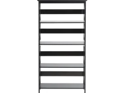 Beliani Tyohuonesetti 2 Osaa Vaalea Puu/Musta Foster/Calvin Store