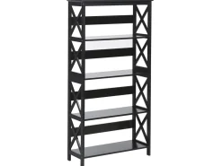 Beliani Tyohuonesetti 2 Osaa Vaalea Puu/Musta Foster/Calvin Store