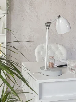 Beliani Tyopoyta 4 Laatikkoa Hylly Valkoinen 110 X 55 Cm Levin Best Sale