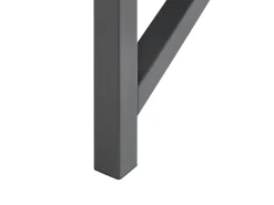 Beliani Tyopoyta 2 Laatikkoa Musta 117 X 57 Cm Moriton Sale