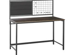 Beliani Tyopoyta Muistitaulu Tumma Puu/Musta 118 X 60 Cm Vince Cheap