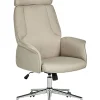 Beliani Tyotuoli Kangas Beige Pilot Online