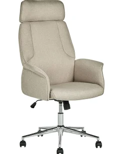 Beliani Tyotuoli Kangas Beige Pilot Online