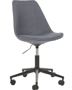 Beliani Tyotuoli Kangas Grafiitinharmaa Dakota Discount