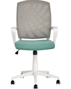 Beliani Tyotuoli Kangas Harmaa/Sininen Bonny Best