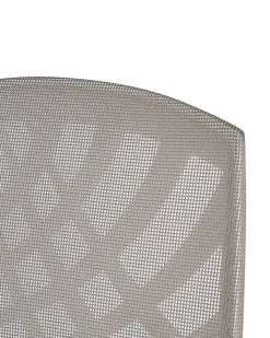 Beliani Tyotuoli Kangas Harmaa/Sininen Bonny Best