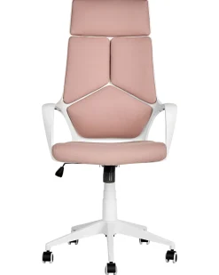 Beliani Tyotuoli Kangas Persikka/Valkoinen Delight Discount