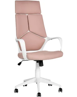 Beliani Tyotuoli Kangas Persikka/Valkoinen Delight Discount