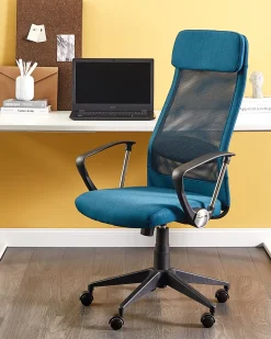 Beliani Tyotuoli Kangas Tummansininen Pioneer Cheap