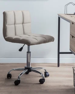 Beliani Tyotuoli Kangas Vaalea Beige Marion Sale