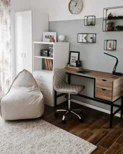 Beliani Tyotuoli Kangas Vaalea Beige Orlando Hot