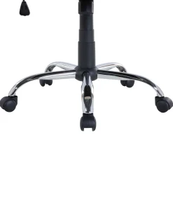 Beliani Tyotuoli Keinonahka Hierova Vaalea Beige Comfort Ii New