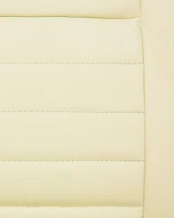 Beliani Tyotuoli Keinonahka Hierova Vaalea Beige Comfort Ii New