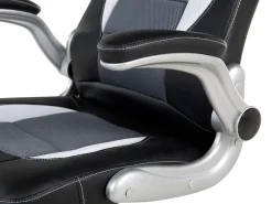 Beliani Tyotuoli Keinonahka Musta Dean Best