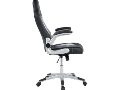 Beliani Tyotuoli Keinonahka Musta Dean Best