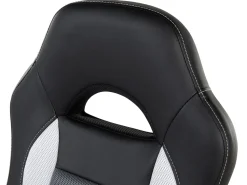 Beliani Tyotuoli Keinonahka Musta Dean Best