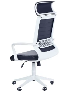 Beliani Tyotuoli Keinonahka Musta Leader Shop