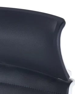 Beliani Tyotuoli Keinonahka Musta Leader Shop